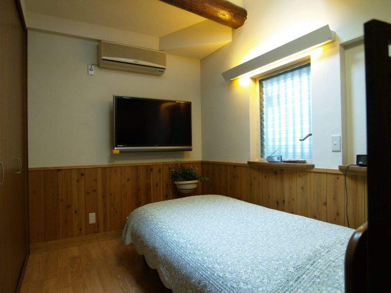 ぐっすり眠れる寝室