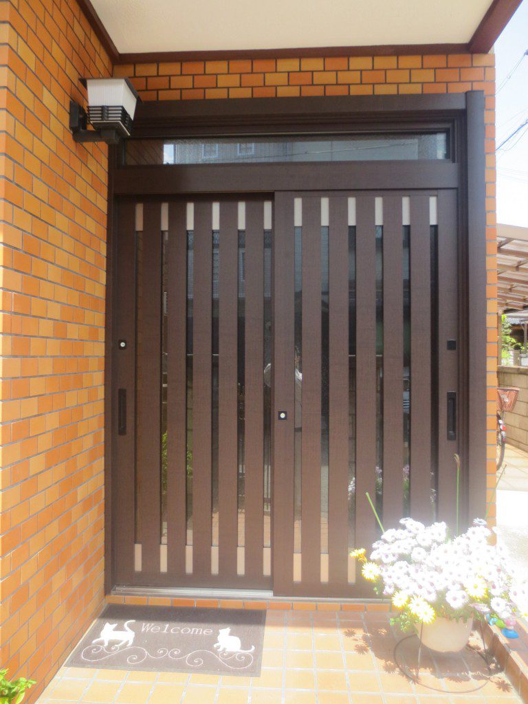 リクシル リフォーム玄関引戸 「リシェント」